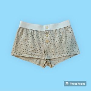 Brandy Melville Floral Boy Shorts